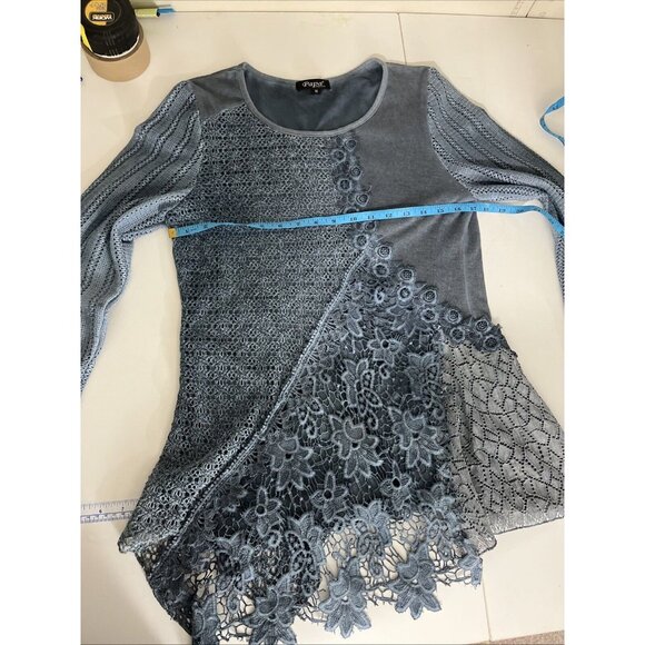 Papa Vancouver Y2K Fairy-Goth Long-Sleeved Top Womens Size M - Picture 10 of 12